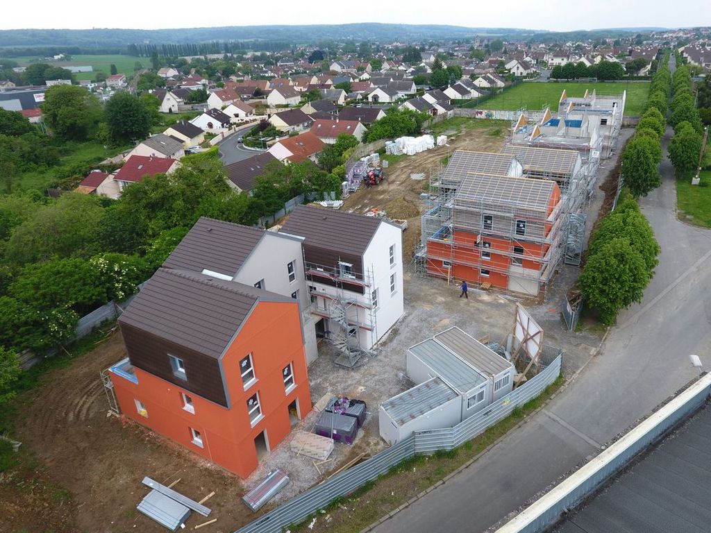 Logements collectifs en ossature bois réalisés à Chambly (60)
